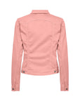 Jeansjacke in Peach