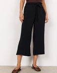 7/8 Culotte in Schwarz