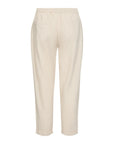7/8 Hose in Leinenoptik in Creme