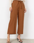 Leinenhose in Braun