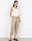 7/8 Baumwollhose in Camel