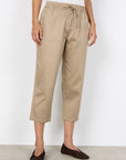 7/8 Baumwollhose in Camel