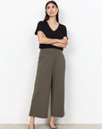Schicke 7/8 Culotte in Khaki