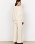 Basic Banu-Sweater in Creme