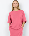 Lässiges Banushirt in Rosépink