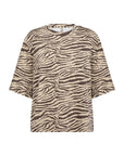 Banu Shirt mit 3/4 Ärmel mit Zebraprint