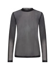 Durchsichtiges Shirt in Schwarz