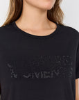 * Edles Sparkling Moments Shirt in Schwarz