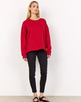 * Kuscheliges Sweatshirt in Rot