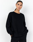 * Kuscheliges Sweatshirt in Schwarz
