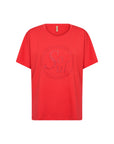 Banu Shirt in Erdbeerrot