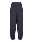 Edle Hose mit plissierter Vorderseite in Navy