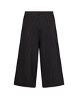 Weite 3/4 Hose mit Nadelstreifen