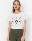 Shirt in Weiß 'I can & I will'