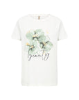 Baumwoll-Shirt mit Beauty-Print