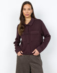Banujacke in Aubergine
