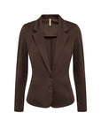 Basic Blazer im trendigen Braun