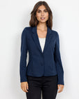 Basic Blazer in Dunkelblau