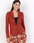 Basic Blazer in Rost