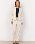 Basic Blazer in Creme
