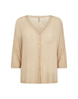 feiner Cardigan kurz in Sand