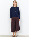 elegante Strickjacke in navy