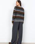 Pullover mit elegantem Streifenmuster