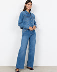Stretch-Jeans 10B Wide Leg