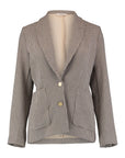Edler Blazer mit Hahnentritt-Muster