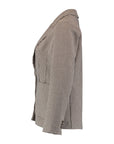 Edler Blazer mit Hahnentritt-Muster