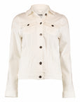 Jeansjacke in Offwhite