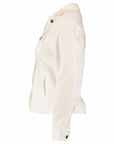 Jeansjacke in Offwhite