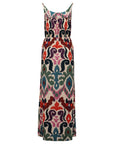 Farbenfrohes Viskose Kleid