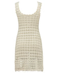 Häkelkleid in Creme