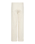 Moderne Jeans mit weitem Bein in Creme