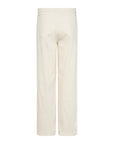 Moderne Jeans mit weitem Bein in Creme