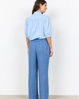 Hose mit elastischem Bund in Blau