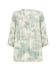 Bluse mit belebtem Druck
