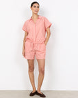 Bluse gestreift mit schickem Bindedetail