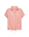 Bluse gestreift mit schickem Bindedetail