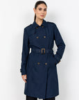 Trench Coat in Blau