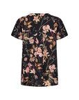 Viskose Bluse mit zartem Blumendruck