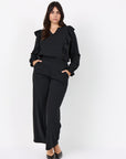 Plus Size Glitzershirt mit Rüschen