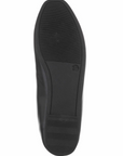 Ballerinas mit weicher Sohle in Schwarz
