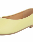 Ballerinas mit weicher Sohle in Sonnengelb