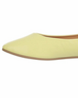 Ballerinas mit weicher Sohle in Sonnengelb