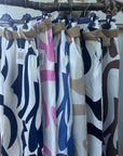 Viskose Culotte mit Gürtel Gr. XS-L