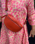 Baumwollkleid mit Leo-Muster