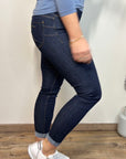 Jeans 10B dunkle Waschung
