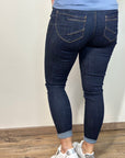 Jeans 10B dunkle Waschung